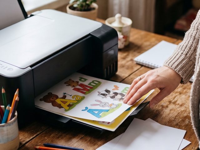 Imprimanta printează povestea de azi